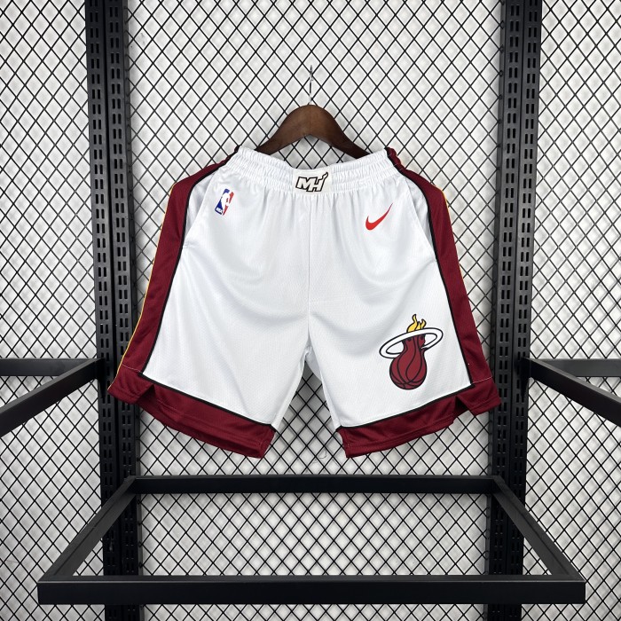 Miami Heat  Basketball  Shorts  Association Edition white 2023