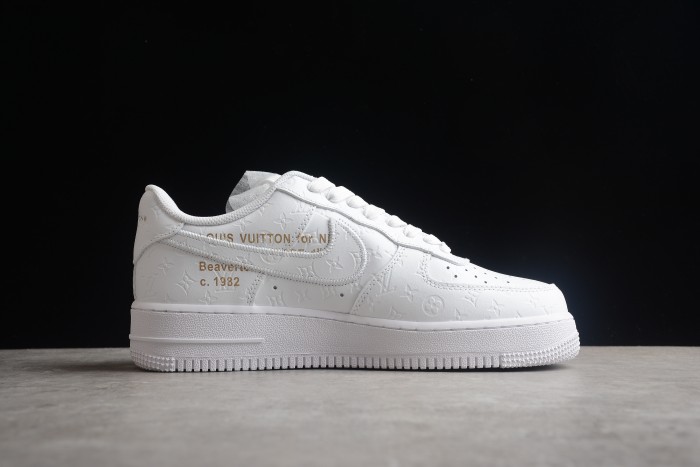 Nike Louis Vuitton Air Force 1 Low 'Virgil Abloh - White/White' - LD0212