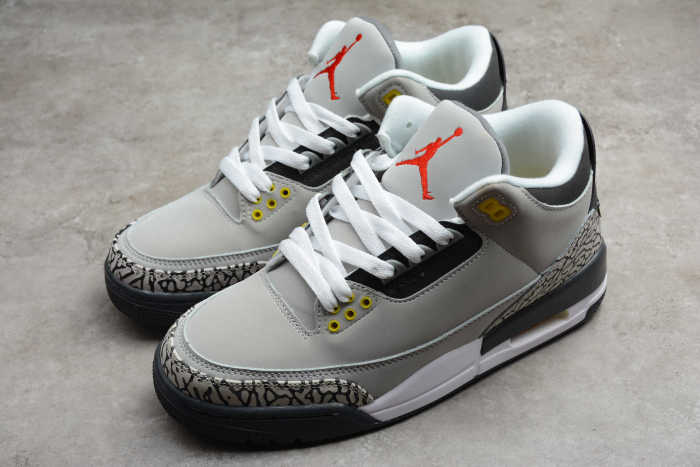 Air Jordan 3 Gray White CK9246-106