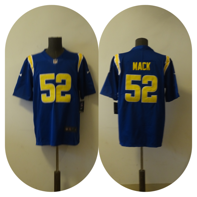 Los Angeles Chargers Alternate Jersey Blue NO.52 MACK