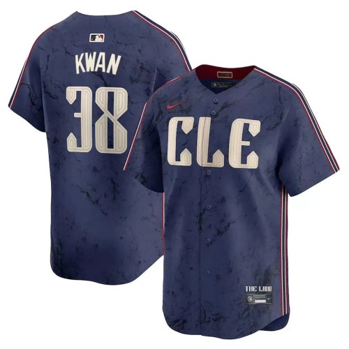 Cleveland Guardians Limited Jersey Blue NO.38 KWAN
