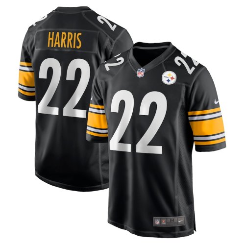 Pittsburgh Steelers Jersey Black NO.22 HARRIS