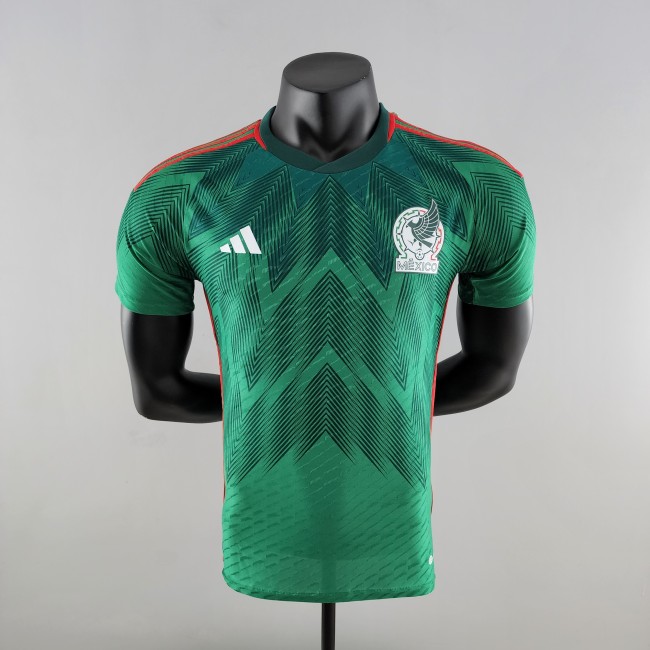 Mexico 2022 World Cup Home Player Version Man Jersey