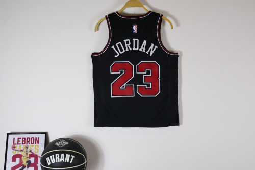 Chicago Bulls KIds Jersey Black NO.23 JORDAN