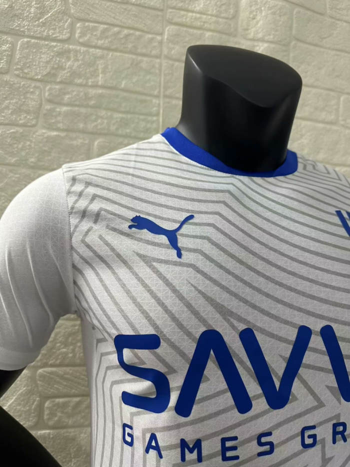 Al-Hilal Away Player Version Man Jersey 24/25