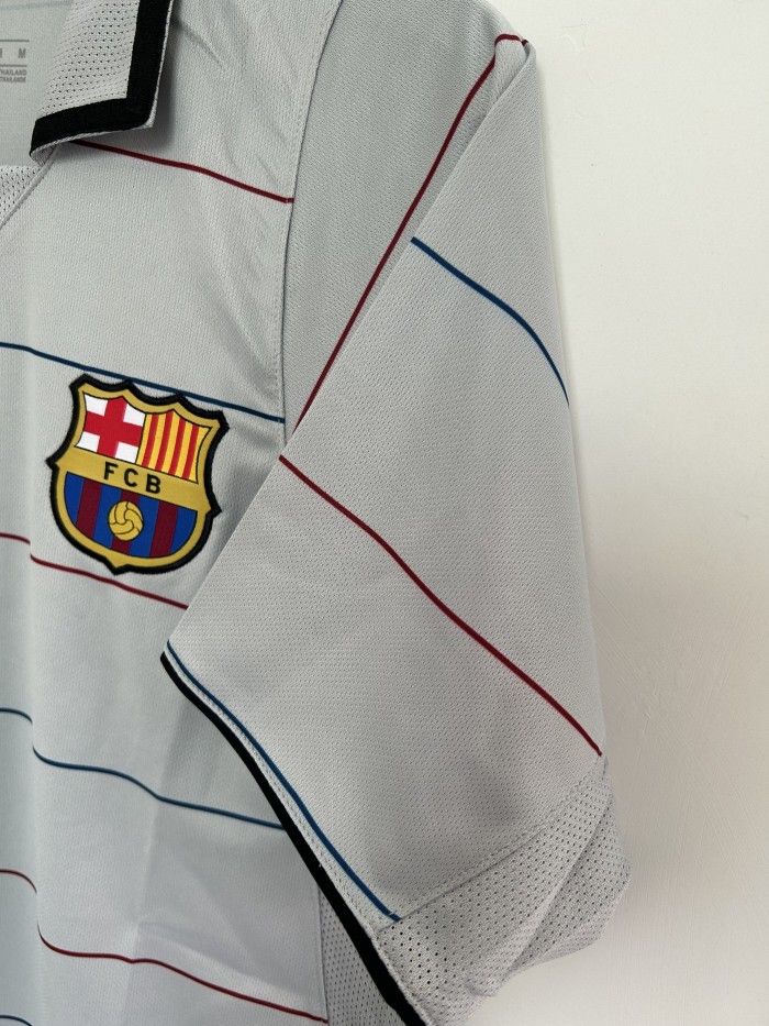 Barcelona Away Retro Jersey 2002/03