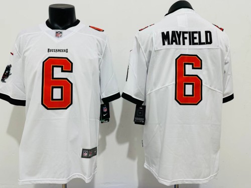 Tampa Bay Buccaneers Alternate Game Jersey White NO.6 MAYFIELD
