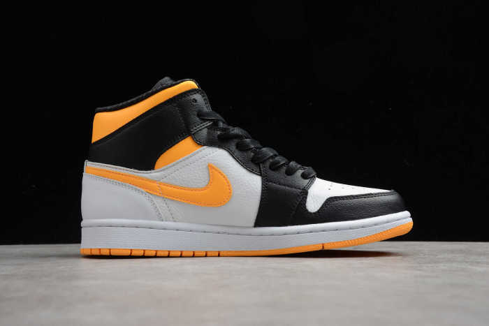 Air Jordan Retro 1 Mid SE Black Laser Orange CV5276-107