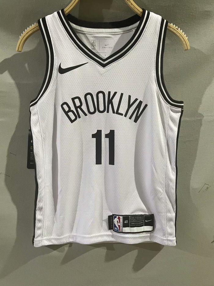 Brooklyn Nets Kids Jersey Black Icon Edition NO.11 IRVING