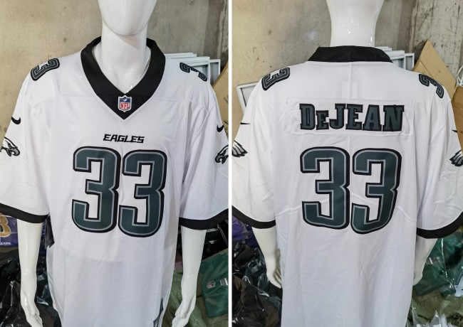 Philadelphia Eagles Jersey White 2023 NO.33 De ZEAN