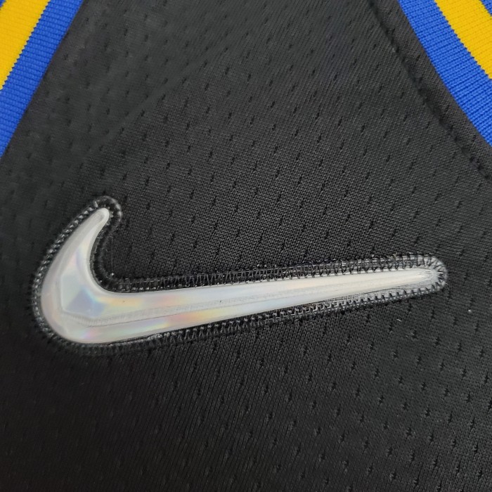 Stephen Curry Golden State Warriors 75th Anniversary Swingman Jersey Mexico Edition Black