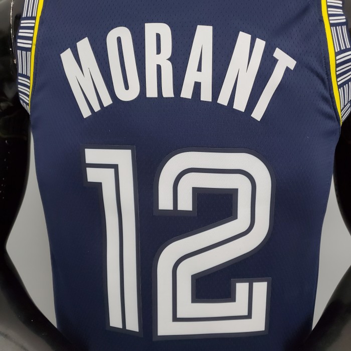 Ja Morant Memphis Grizzlies City Edition 2022 Swingman Jersey Royal Blue