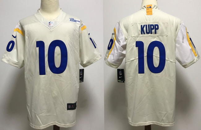 Los Angeles Rams Road Game Jersey White NO.10 KUPP