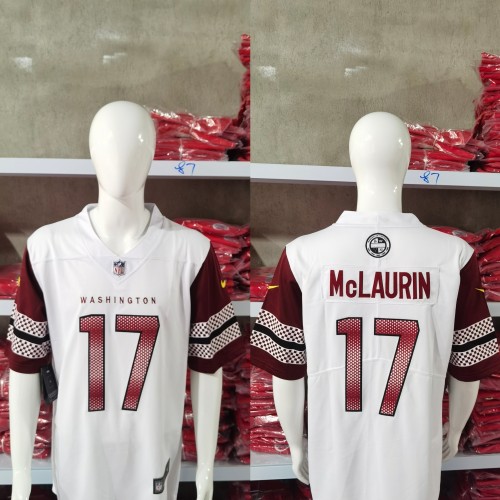 Washington Commanders Jersey White NO.17 McLAURIN