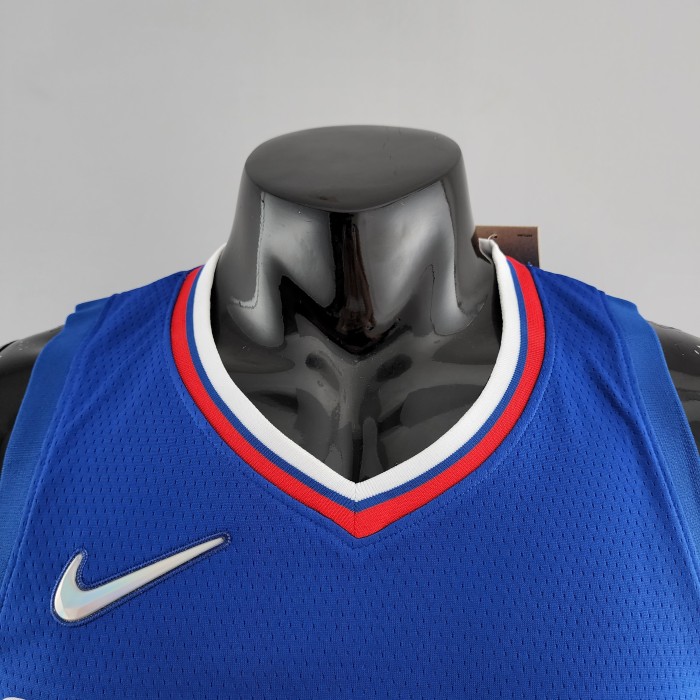 John Wall LA Clippers 75th Anniversary Swingman Jersey Blue