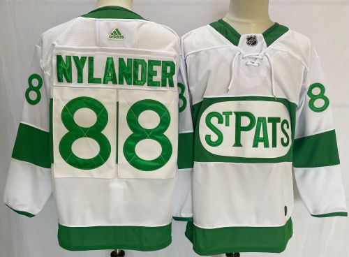 Toronto Maple Leafs  Alternate Player Jersey  Green 18/19 NO.88 NYLANDER