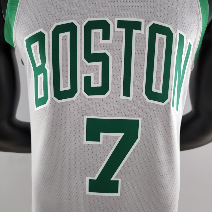 Jaylen Brown Boston Celtics Platinum Swingman Jersey Grey