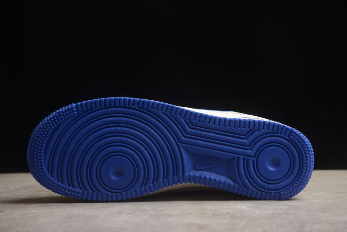 Air Force Haut 1 Low 40TH White Blue JF1983-555