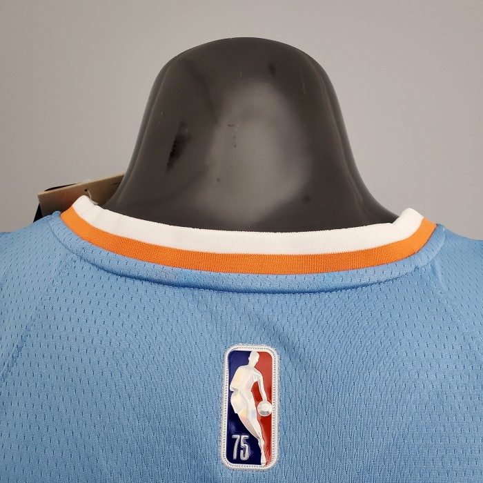 Kawhi Leonard LA Clippers 2022 City Edition Swingman Jersey Blue