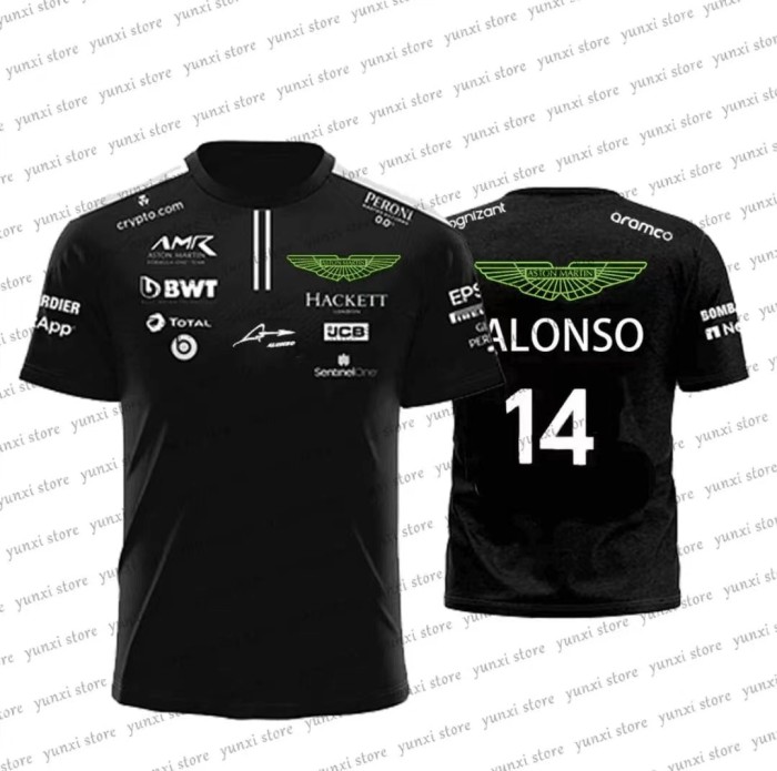 2023 Aston Martin T-Shirt Black NO.14