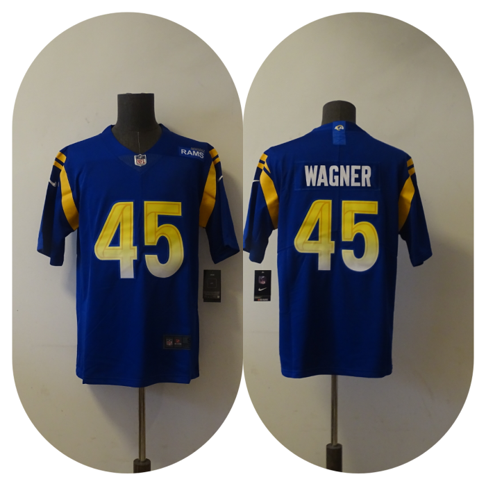 Los Angeles Rams Jerseys Blue NO.45 WAGNER