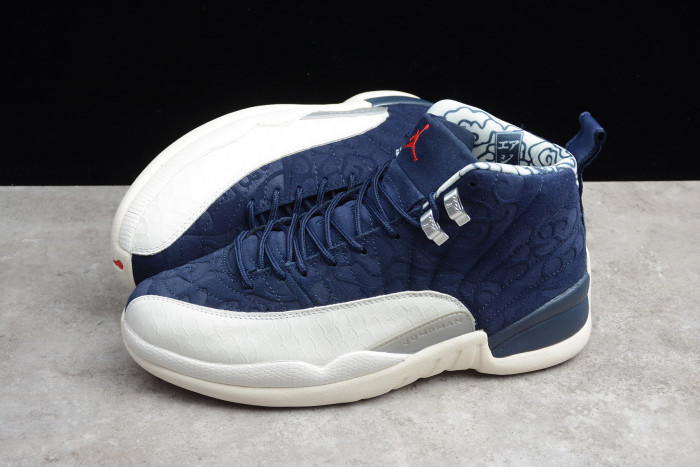 Air Jordan 12 Retro International Flight Blue BV8016 -445