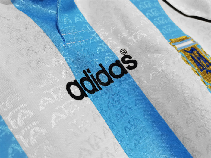 Argentina Home Retro Jersey 1996/97