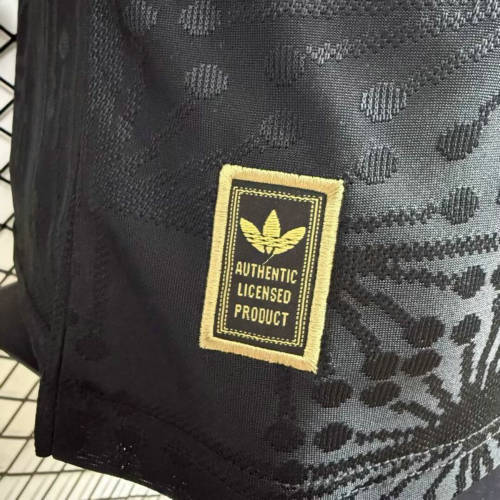 Mexico Gold Man Player Long Sleeve Jersey 25/26