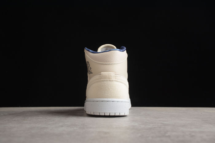Air Jordan 1 Mid SE Sanddrift Women Sneakers White Summit-White