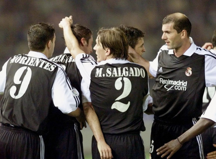 Real Madrid Away Retro Jersey 2001/02