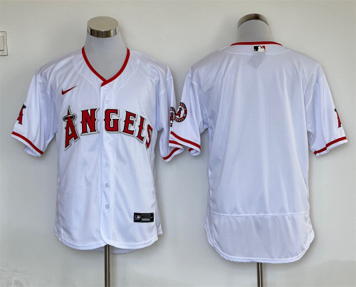 Los Angeles Angels Jersey Elite Edition Off-White NO Number