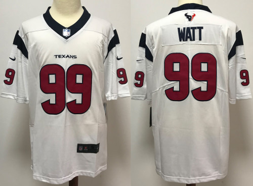 Houston Texans Jersey White NO.99 WATT