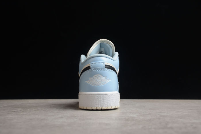 Air Jordan 1 Low Ice Blue Sail White GS 554723-401