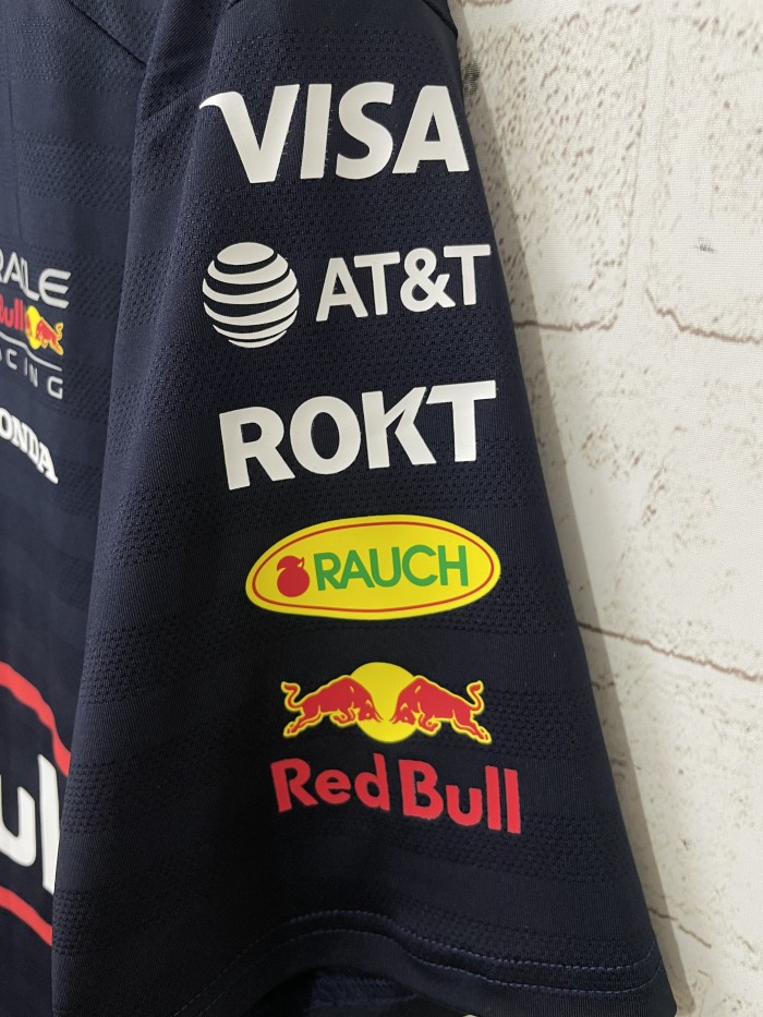 2025 Red Bull Racing T-shirt Dark Blue NO Number