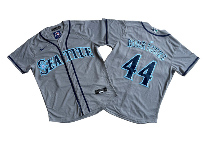 Seattle Mariners Jersey Grey Fan ​Version NO.44 RODRIGUEZ