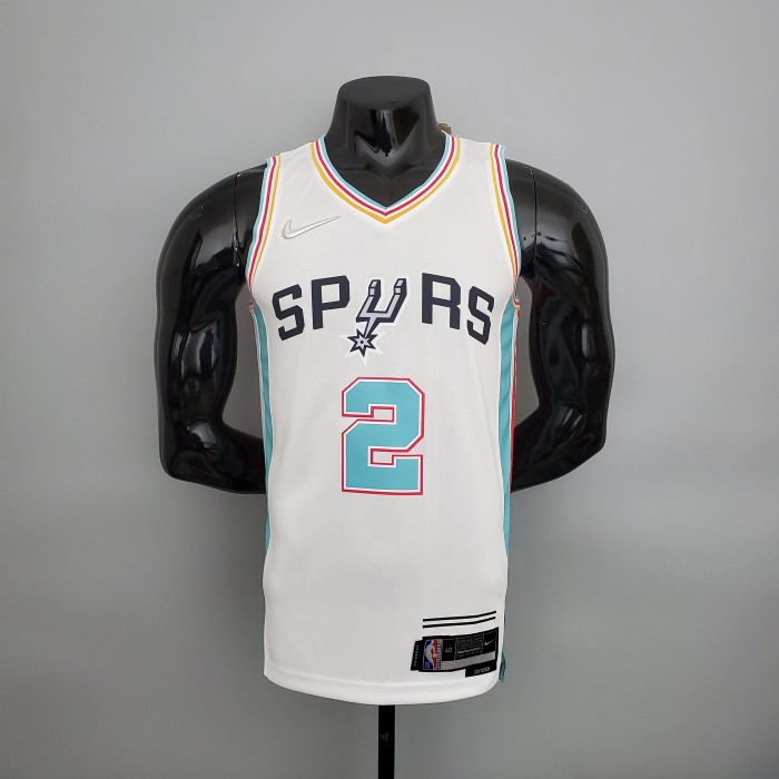 Kawhi Leonard San Antonio Spurs 2022 City Edition Swingman Jersey White