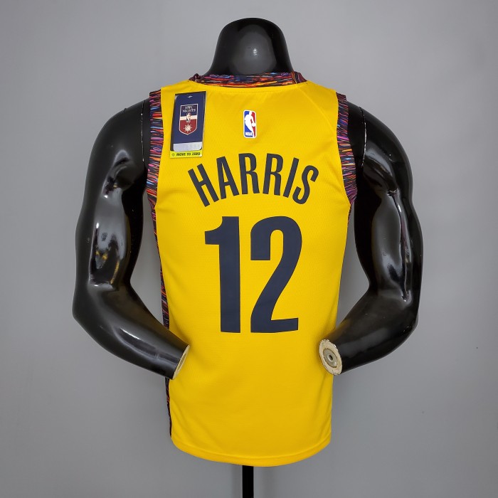 Joe Harris Brooklyn Nets Commemorative Edition Swingman Jersey Yellow