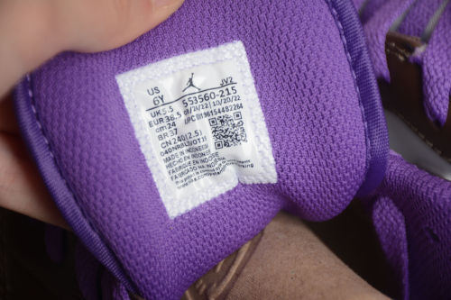 Air Jordan 1 Low Purple Mocha (GS) 553560 215