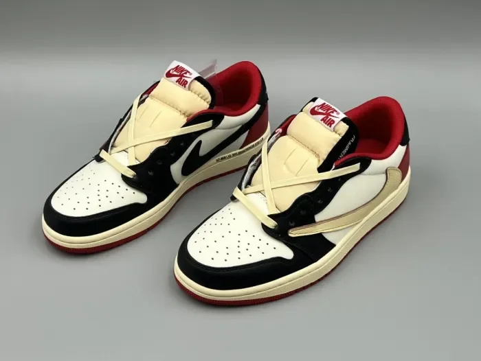 Travis Scott x Air Jordan 1 Black and Red