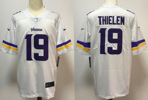 Minnesota Vikings Alternate Jersey White NO.19 THIELEN