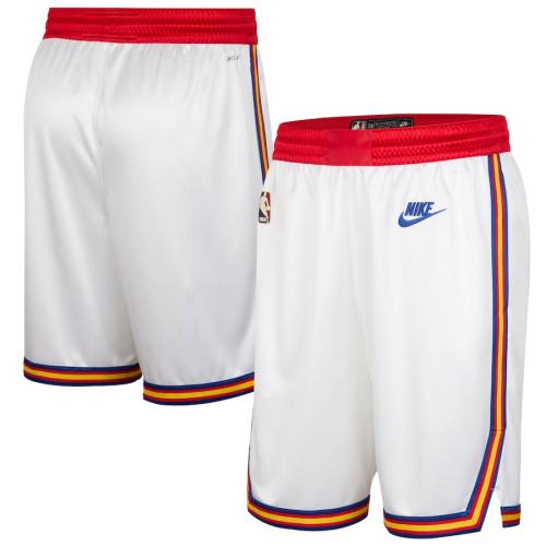 Golden State Warriors Shorts City Edition Hardwood Classics White 24/25