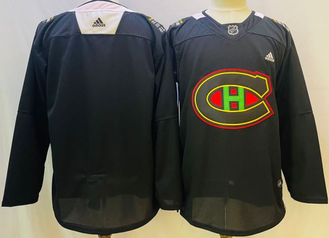 Montreal Canadiens Jersey Black 2022 No Number