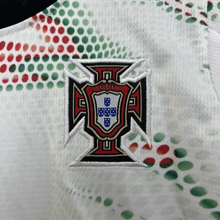 Portugal 2025 Away Long Sleeve Kids Suit