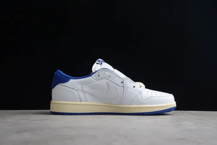 Travis Scott x Air Jordan 1 Low Blue Bottom Barb DM9868-218