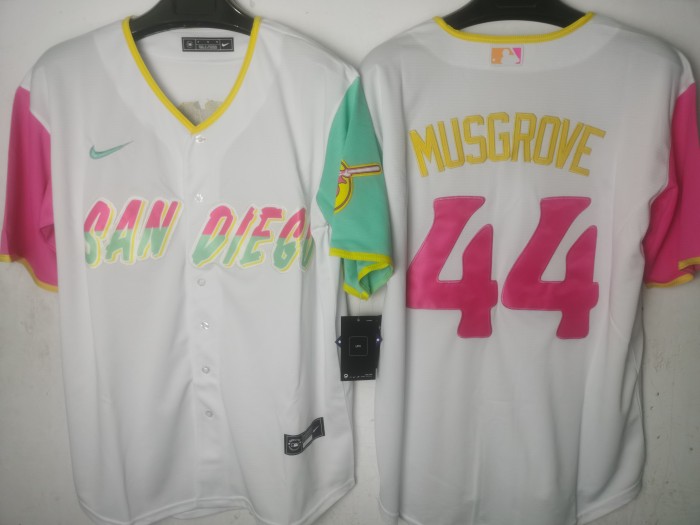 San Diego Padres Jersey Color City Version NO.44 MUSGROVE