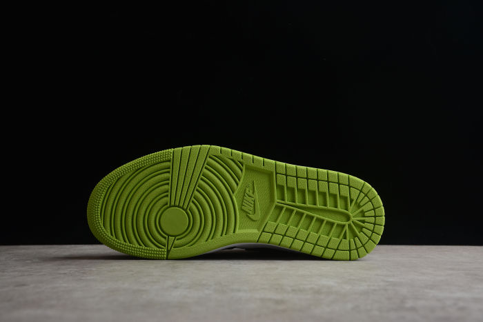 Air Jordan 1 Low Vivid Green Snakeskin DX4446-301