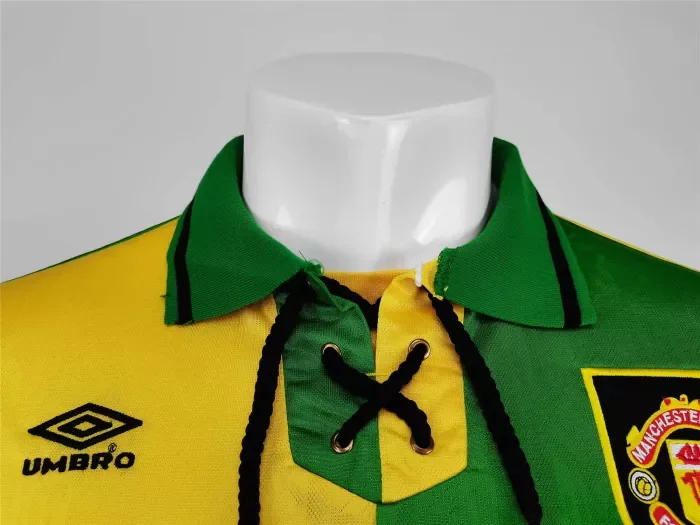 Manchester United Third Long Sleeve Retro Jersey 92/93