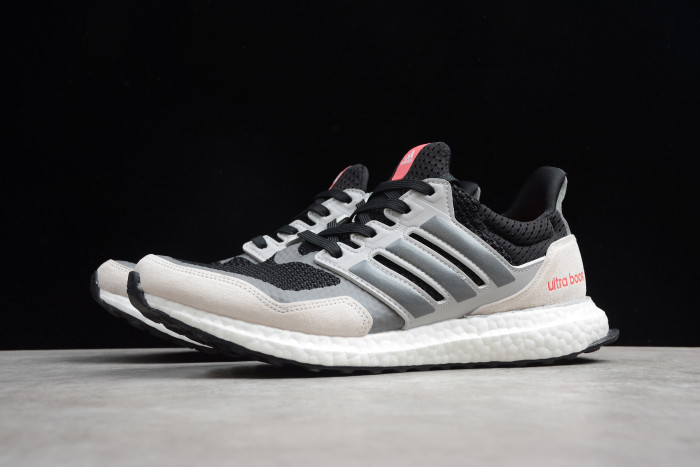 Ultra Boost S&L Black Grey Shock Red EF0720