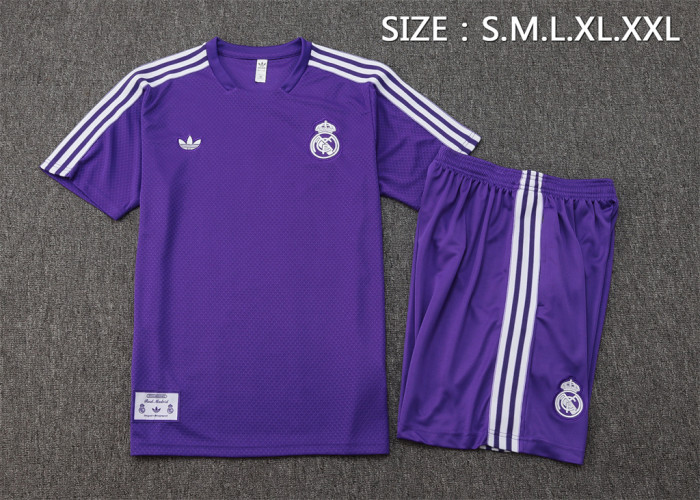 Real Madrid Training Short sleeve Suit 25/26
