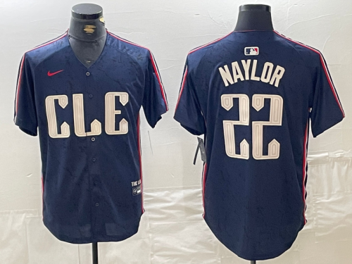 Cleveland Guardians Limited Jersey Blue NO.22 NAYLOR